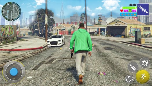 Grand Gangster: Rope hero City APK screenshot 1