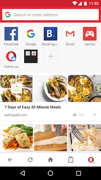 Opera Mini browser beta APK screenshot 1