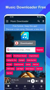 Mp3 Music Downloader + Player APK screenshot 1