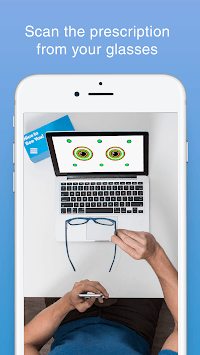 GlassesUSA.com Prescription Scanner APK screenshot 1