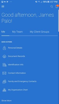 Oracle HCM Cloud (New Edition) APK screenshot 1