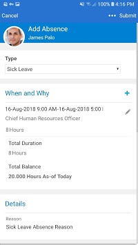 Oracle HCM Cloud (New Edition) APK screenshot 1