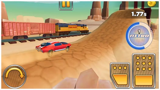 Mega Ramp Car APK screenshot 1