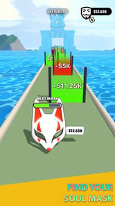 Mask Evolution: 3D Run Game APK screenshot 1