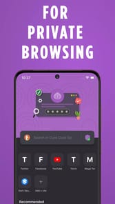 Dark Web Browser : OrNET APK screenshot 1