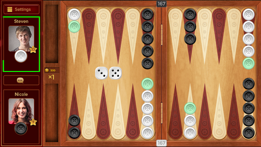 Backgammon King Online APK screenshot 1