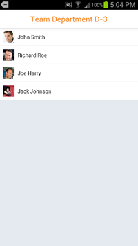 ORTEC Employee Self Service APK screenshot 1