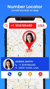Caller Phone Number Location APK screenshot 1