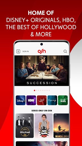 OSN - Streaming App APK screenshot 1