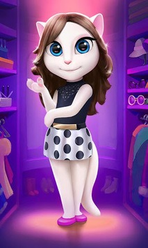 My Talking Angela APK screenshot 1