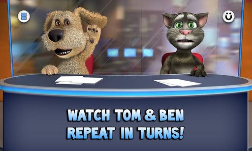 Talking Tom & Ben News APK screenshot 1