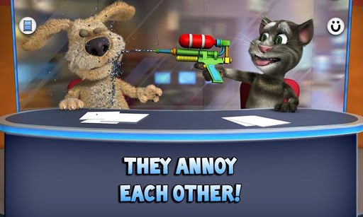 Talking Tom & Ben News APK screenshot 1