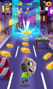 Talking Tom Gold Run APK screenshot 1 Talking Tom Gold Run APK screenshot 1
