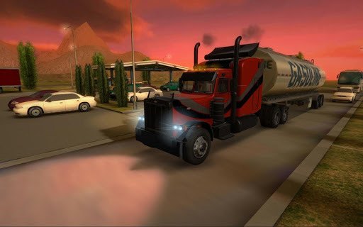 Truck Simulator 3D APK screenshot 1