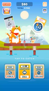 Idle Furry Fishing! APK screenshot 1