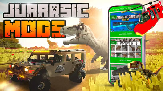 Dinosaurs Mod for Minecraft PE APK screenshot 1