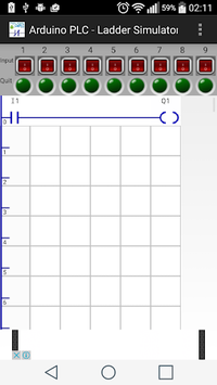 Arduino PLC - Ladder Simulator APK screenshot 1
