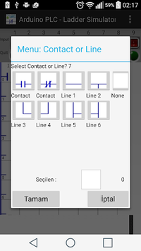 Arduino PLC - Ladder Simulator APK screenshot 1