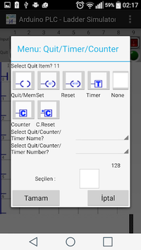 Arduino PLC - Ladder Simulator APK screenshot 1