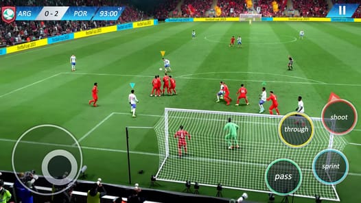 Football Soccer League Game 3D APK screenshot 1