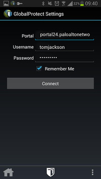 GlobalProtect APK screenshot 1 GlobalProtect APK screenshot 1