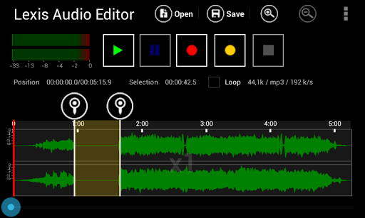 Lexis Audio Editor APK screenshot 1 Lexis Audio Editor APK screenshot 1