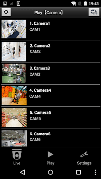 Panasonic Security Viewer APK screenshot 1
