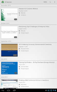 Panopto APK screenshot 1