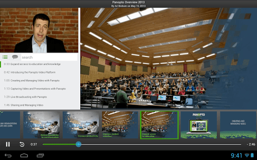 Panopto APK screenshot 1