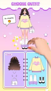 Paper Doll DIY: Dress Up Story APK screenshot 1