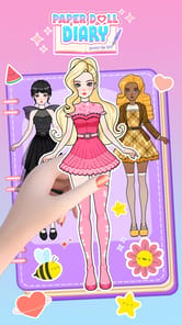 Paper Doll Diary: Dress Up DIY APK screenshot 1