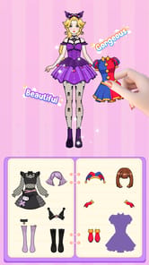 Paper Doll Diary: Dress Up DIY APK screenshot 1