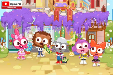 Papo Town: Skyscraper APK screenshot 1