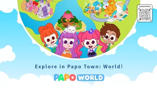 Papo Town World APK screenshot 1