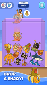 Animal Merge: Drop Puzzle APK screenshot 1