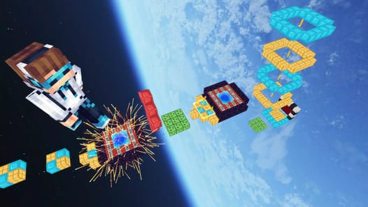 Obby Noob: Parkour Craft APK screenshot 1