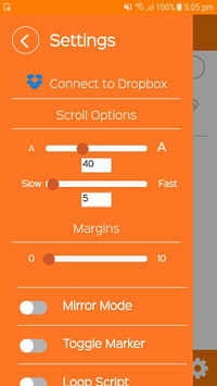 Parrot Teleprompter APK screenshot 1 Parrot Teleprompter APK screenshot 1