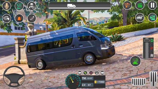 Dubai Van Simulator Car Games APK screenshot 1