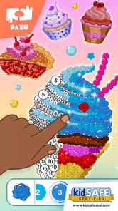 Pixel coloring games for kids APK screenshot 1