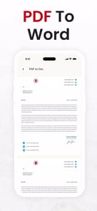 PDF Converter, PDF to Word APK screenshot 1