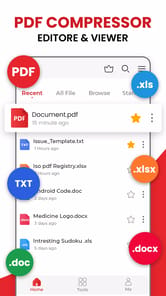PDF Compressor-Reduce PDF Size APK screenshot 1