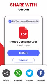 PDF Compressor-Reduce PDF Size APK screenshot 1