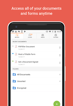 PDFfiller: Edit, Sign and Fill PDF APK screenshot 1
