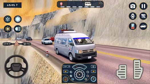 Van Simulator Dubai Van Games APK screenshot 1