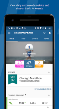 TrainingPeaks APK screenshot 1