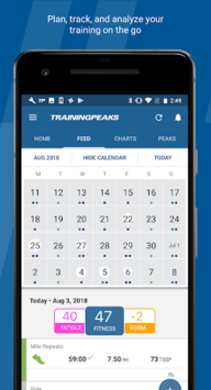 TrainingPeaks APK screenshot 1
