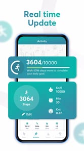 Pedometer - Daily Step Counter APK screenshot 1