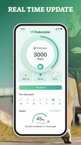 Pedometer - Daily Step Goal APK screenshot 1