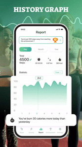 Pedometer - Daily Step Goal APK screenshot 1