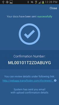 TRANSFLO Mobile+ APK screenshot 1